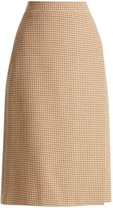 Balenciaga Wrap slit skirt
