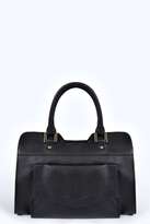 Thumbnail for your product : boohoo Peggy Structured Pocket Front Day Bag