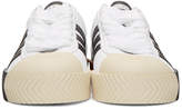 Thumbnail for your product : adidas By Alexander Wang by Alexander Wang White and Black Skate Super Sneakers