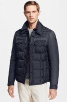 Thumbnail for your product : Moncler 'Blais' Wool & Nylon Down Jacket