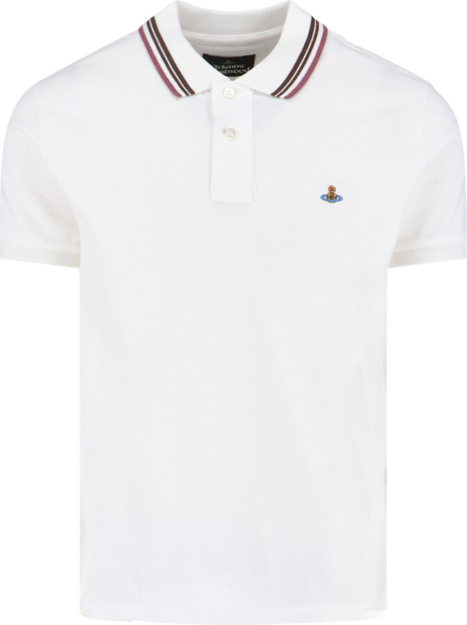 Vivienne Westwood 'Orb' Polo - White