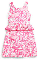 Thumbnail for your product : Lilly Pulitzer Little Girl's Lowe Peplum Dress