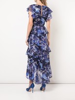 Thumbnail for your product : Marchesa Notte Ruffled Floral Print Dress