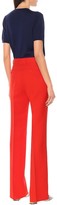 Thumbnail for your product : Gucci Silk and wool cady flared pants
