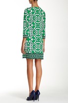 Thumbnail for your product : Laundry by Shelli Segal Boatneck Shoji Dress
