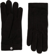 Thumbnail for your product : Ermenegildo Zegna Cashmere-Lined Suede Gloves