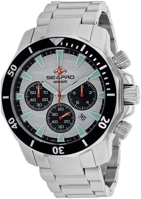 Seapro Men's Casual Scuba Dragon Diver Limited Edition 1000 Meters Dial Quartz Watch (Model: SP8342)