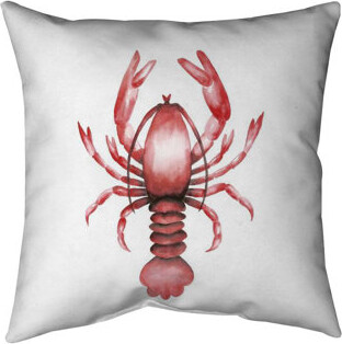 Begin Edition International Inc. Lobster Square Throw Pillow Cover