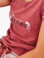 Thumbnail for your product : Fat Face FatFace Summer Dreaming Graphic Top, Rose Pink