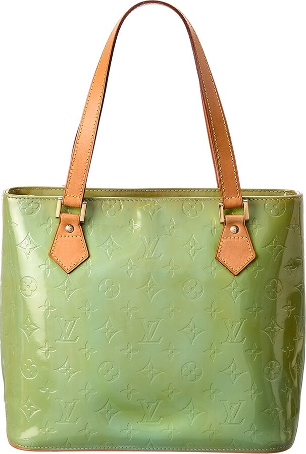 Louis Vuitton Baby Green Monogram Vernis Leather Houston (Authentic  Pre-Owned) - ShopStyle Shoulder Bags