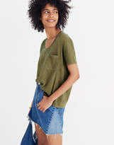 Thumbnail for your product : Madewell Garment-Dyed U-Neck Tee