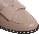 Thumbnail for your product : Office Present Bow Loafers Pink Leather Studded Rand