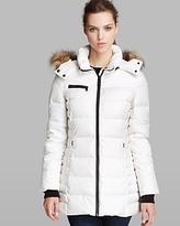 Thumbnail for your product : Marc New York 1609 Marc New York Coat - Paris Down with Faux Fur Trim Hood