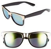 Thumbnail for your product : Fantas-Eyes Fantas Eyes FE NY 54mm Metallic Browline Sunglasses