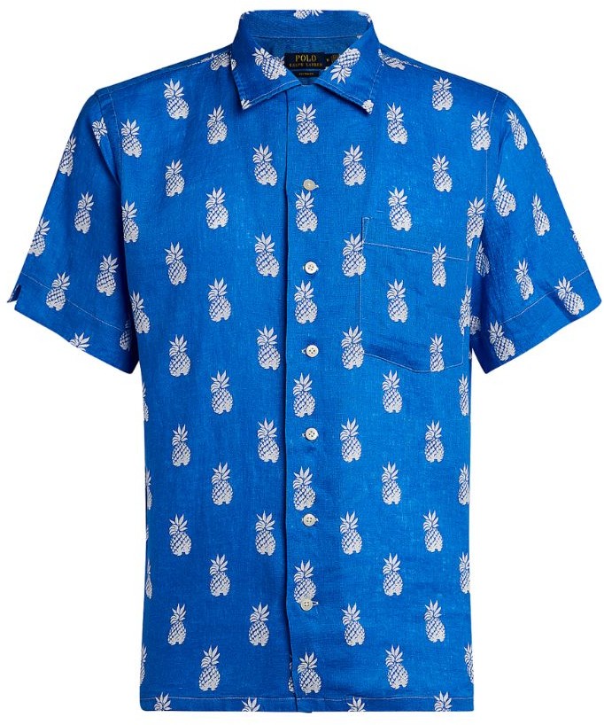 Ralph Lauren Linen Pineapple Print Shirt - ShopStyle