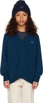 Thumbnail for your product : Acne Studios Kids Blue V-Neck Cardigan