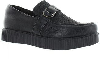 womens black creepers