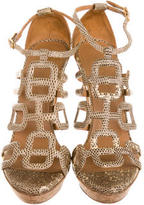 Thumbnail for your product : Hermes Lizard Sandals