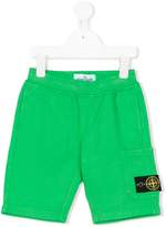 Thumbnail for your product : Stone Island Junior fleece Bermuda shorts