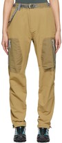 Thumbnail for your product : and wander Khaki Shell Trousers