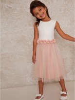 Thumbnail for your product : Chi Chi London Girls Izzy Dress - Blush