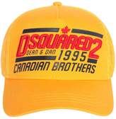 Thumbnail for your product : DSQUARED2 1995 BROTHERS CANVAS & MESH TRUCKER HAT