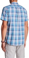 Thumbnail for your product : Grayers Anderson Poplin Plaid Regular Fit Short Sleeve Shirt