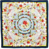 Thumbnail for your product : Cedar Park Floral Striped Scarf