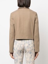 Thumbnail for your product : Acne Studios Zip-Up Cropped Wool Jacket