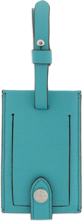 Tory Burch Leather Luggage Tag