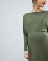 Thumbnail for your product : Queen Bee Off Shoulder Wrap Front Bodycon Dress