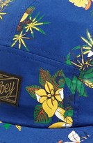 Thumbnail for your product : Obey Floral Print Five-Panel Cap