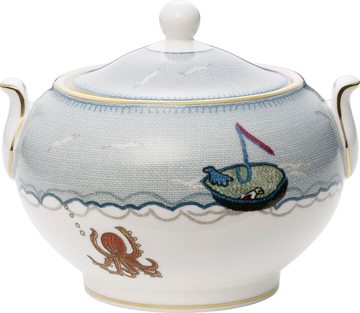 Wedgwood x Kit Kemp Sailor's Farewell Sugar Bowl