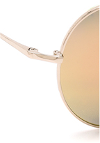 Thumbnail for your product : Matthew Williamson Mirrored Aviator Sunglassess