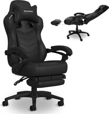 Respawn 110 Pro Gaming Chair - Gaming Chair with Footrest, Reclining Gaming Chair, Video Gaming Computer Desk Chair, Adjustable Desk Chair, Gaming Cha
