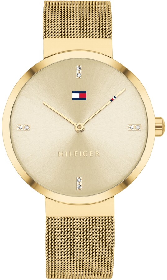 Tommy Hilfiger Gold Women's Watches | Shop the world's largest collection  of fashion | ShopStyle