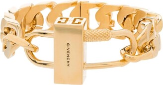 Givenchy gold tone Pave Slider Bracelet pour femme taille unique 