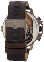 Thumbnail for your product : Diesel Men's Dead Eye Leather Strap Watch