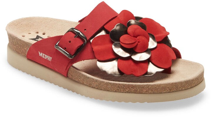 mephisto red sandals