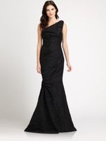 Thumbnail for your product : David Meister Asymmetrical Gown