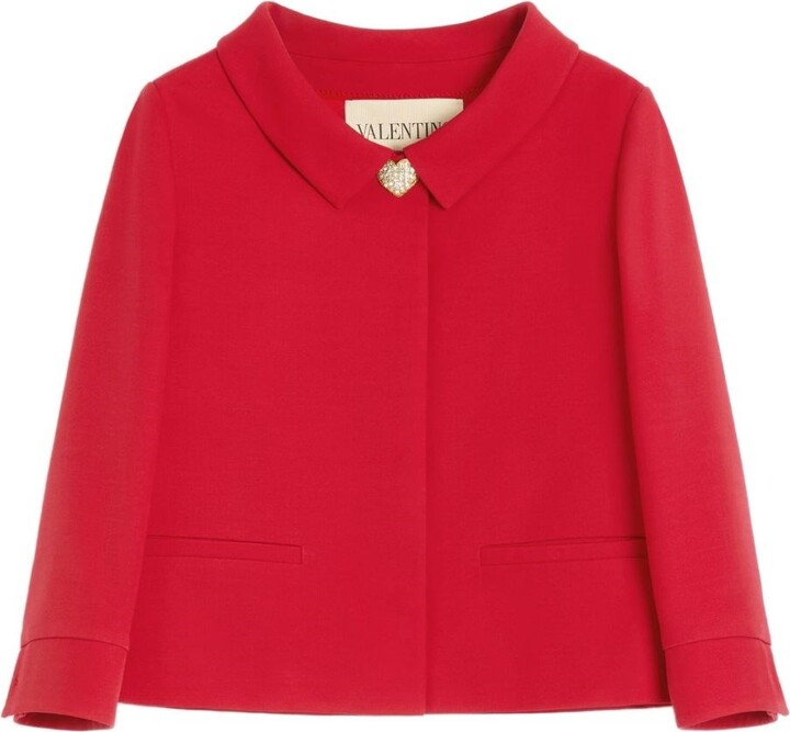 Valentino Wool And Silk Short Jacket