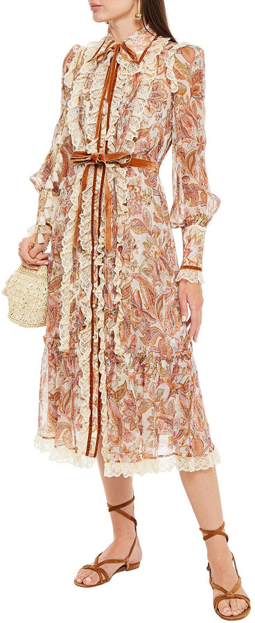 最適な価格 Zimmermann イギリス刺繍入り Zimmermann ワンピース ロングドレス シルク ワンピース Istccorp Com