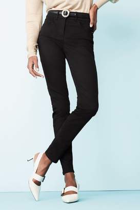 Next Womens Black Enhancer Skinny Jeans - Black