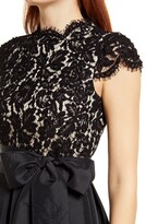Thumbnail for your product : Eliza J Lace Bodice Mixed Media Gown