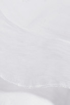 Thumbnail for your product : Chloé Ruffled silk-organza and cotton top