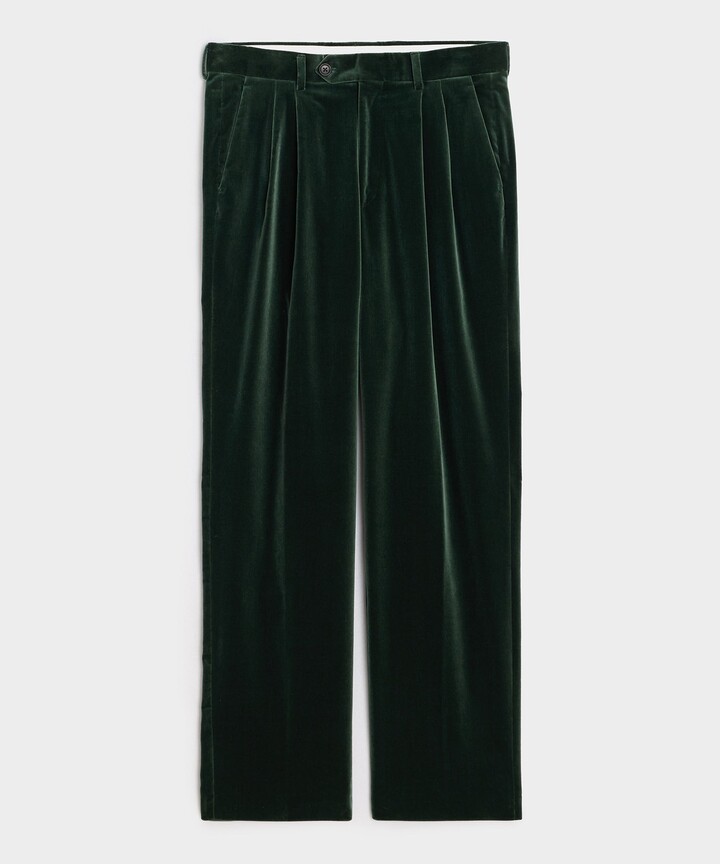 Todd Snyder Italian Velvet Wythe Trouser