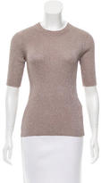 Thumbnail for your product : 3.1 Phillip Lim Metallic Short Sleeve Top