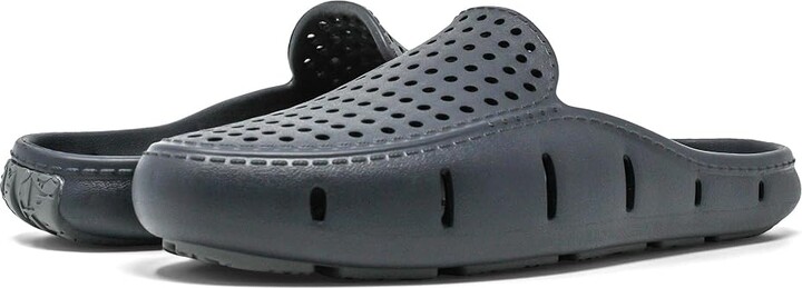 Floafers Sunset Slide Shoes Black/Asphalt : Men's 3 - Women's 5 Medium Synthetic