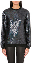 Thumbnail for your product : Jaded London Holographic sequin sweatshirt