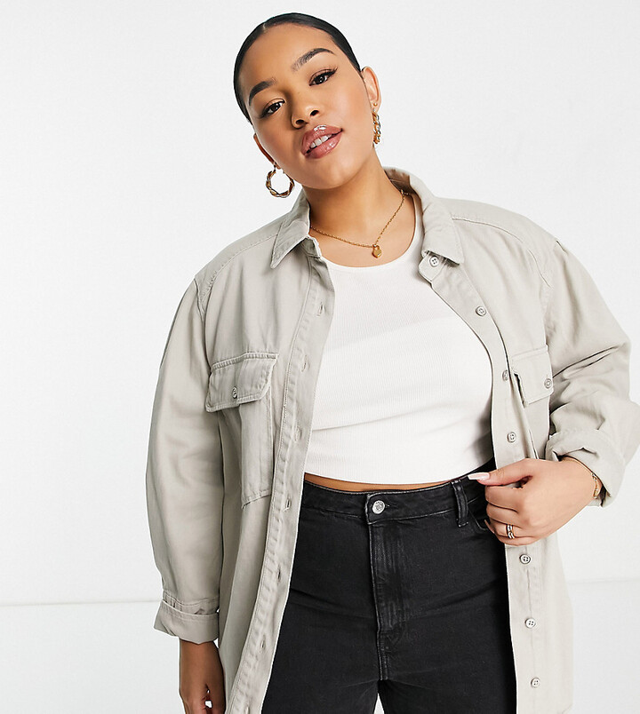 jean jacket outfits plus size